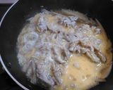 豚とごぼうの柳川丼作り方4写真