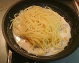 コーン入りで子供喜ぶ♡絶品カルボナーラ作り方3写真