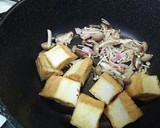 簡単～厚揚げソテーのきのこあんかけ作り方5写真
