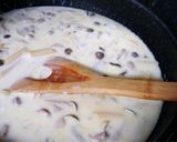 ワンポットパスタ♪きのこのペンネグラタン作り方6写真