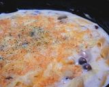 ワンポットパスタ♪きのこのペンネグラタン作り方7写真