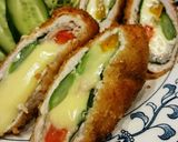 とろーりチーズと３種の野菜ロールカツ作り方7写真