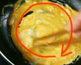 簡単ランチ★ずぼらな豚平焼き 丼ver作り方4写真