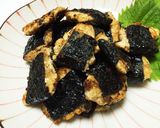簡単♪豆腐とひき肉の磯辺焼き風♪作り方9写真