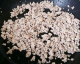 豚挽き肉のレタス包み☆作り方3写真