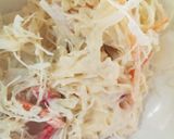 キャベマヨサラダとたまごのおにぎらず作り方2写真