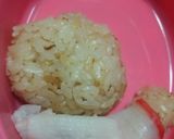キャラ弁 炊き込みご飯で運動会の応援弁当作り方2写真