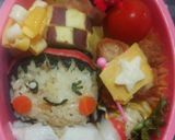 キャラ弁 炊き込みご飯で運動会の応援弁当作り方4写真