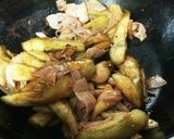 茄子とベーコンのニンニク中華炒め作り方8写真