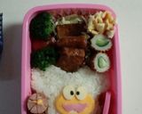 ど根性ガエル　第2弾　ピョン吉キャラ弁♪作り方5写真