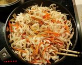 やさしい味のタラコ入りきんぴら作り方3写真
