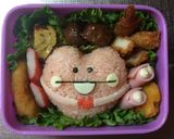 キャラ弁ハートなめこ作り方4写真