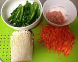 簡単！ヘルシー！彩り野菜の明太炒め作り方1写真