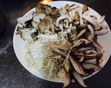 我が家の炊き込みご飯(きのこ)作り方3写真