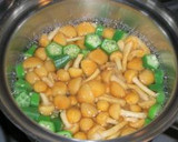 オクラ＆なめこのフワとろ～★みぞれ和え作り方1写真