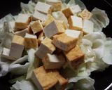 簡単！キャベツと厚揚げの蒸し焼き♡作り方4写真