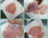 じゃがいもの鶏肉サンド焼き作り方1写真