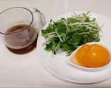 水菜と桃のレモンティースムージー作り方2写真