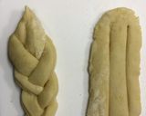 簡単・三つ編みパン作り方1写真