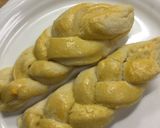 簡単・三つ編みパン作り方2写真