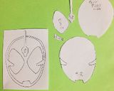 仮面ライダーゴースト作り方1写真