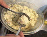 おかずになる豆腐の落とし揚げ作り方3写真