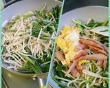 もやしとソーセージのあんかけごはん作り方4写真