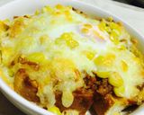 ミートソースをリメイク☆パングラタン作り方5写真