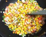 こどもが大好き！野菜たっぷりチキンピラフ作り方4写真