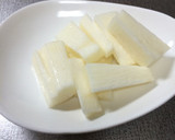山芋と舞茸の炒め物作り方1写真