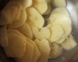 豆乳でつくるじゃがいもチーズドリア作り方2写真