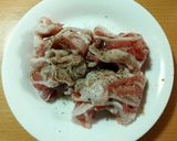 カリカリ豚とキノコとナスのトマトソース作り方3写真