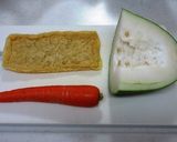 超簡単☆季節の常備菜☆冬瓜のきんぴら～♪作り方1写真
