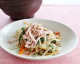 レンジで手軽！プチプチごまのもやしサラダ作り方5写真