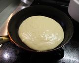 ピーナッツバター入りホットケーキ作り方4写真