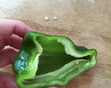 無駄のないピーマンの種の取り方作り方4写真