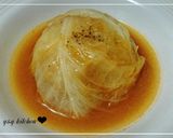 キャベツと豚肉の重ね蒸し作り方8写真