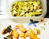 シャケと栗の炊き込みごはん作り方1写真