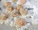 大葉と梅肉の鶏ボール唐揚げ♪作り方4写真