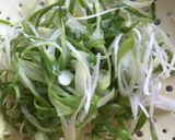 九条ねぎ☆蓮根☆ごぼう☆人参金平サラダ作り方11写真
