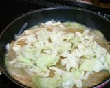 フライパンで和風ツナとキャベツパスタ作り方7写真