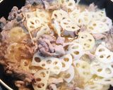 忙しい日にはこれ！豚肉レンコン炒め作り方4写真