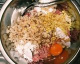 鶏つくね鍋の美味しいつくねレシピ♪作り方2写真