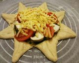 ☆ジェノバ風ポテトピッツァ☆ 星ピザ作り方3写真