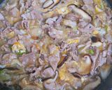 豚こま卵あんかけ丼作り方4写真