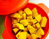 お酢でさっぱり♪蒸し鶏と野菜のマリネ作り方2写真