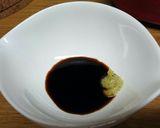 わさび醤油でバターチキン丼作り方5写真