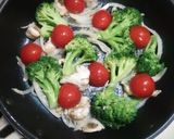 牡蠣と野菜の☆スパニッシュオムレツ☆作り方2写真