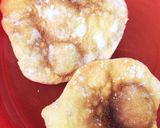 自家製餃子の皮でマヨソースせんべい作り方1写真