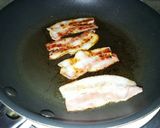 こだわりの♪ベーコンエッグ丼作り方1写真